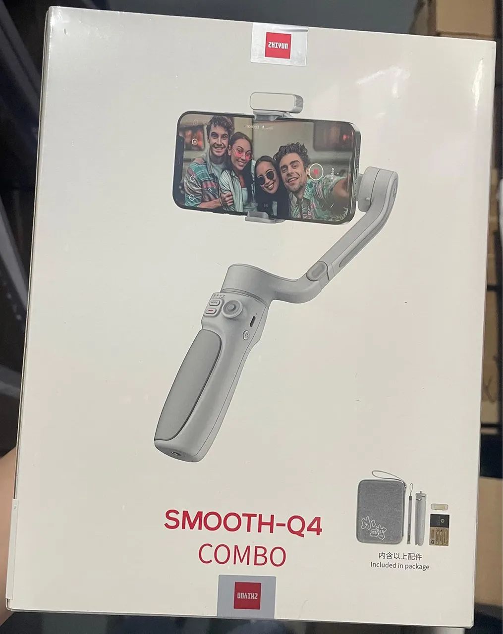 GIMBAL SMOOTH Q4 - ACEITO CARTÃO - 