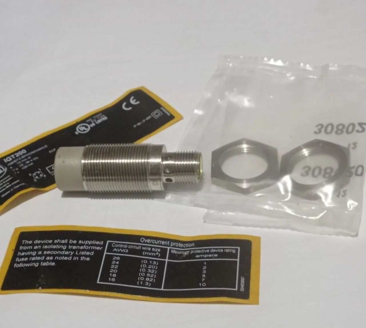 Oferta, Sensor Indutivo