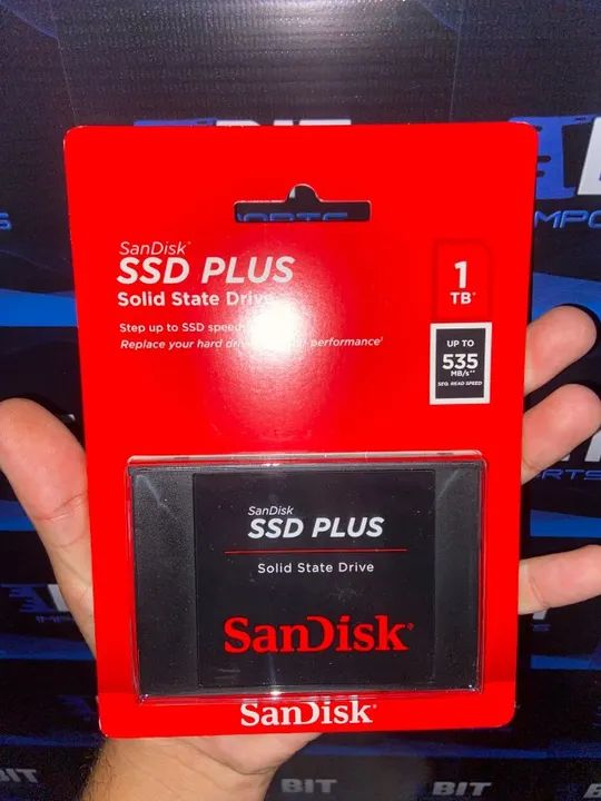 SSD 1TB Sata 3 | Sandisk | Novo Lacrado | Original