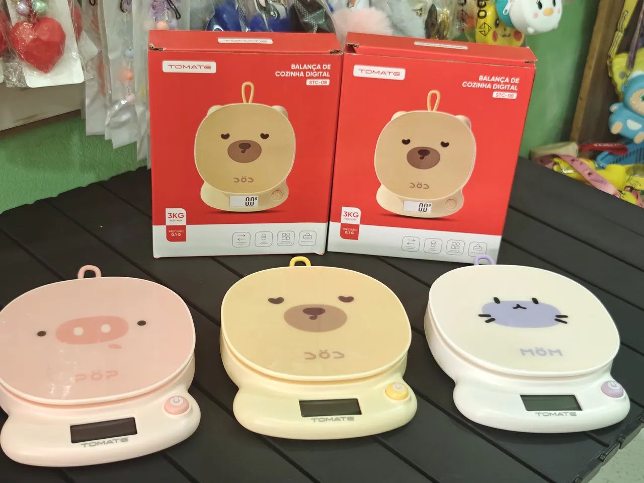 Balança digital até 3Kg - ENTREGA A DOMICÍLIO 