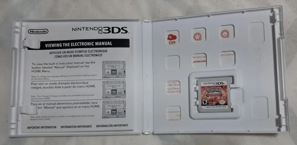 Cartucho Pokemon Omega Ruby 3DS com caixa - Foto 2