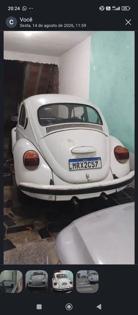 Volkswagen Fusca 1300 1976