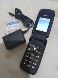 Nokia Flip 6085 celular com defeito na tela