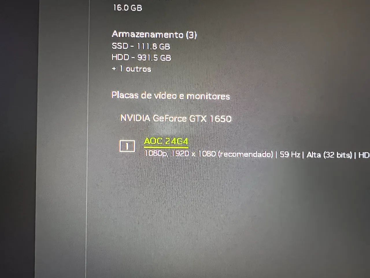 GTX 1650 OC 1 Click - Foto 3