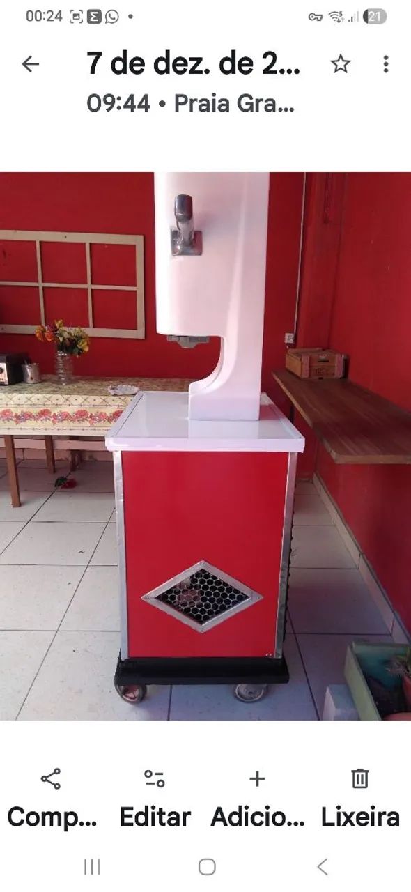 Máquina de Sorvete Americano  - Foto 3