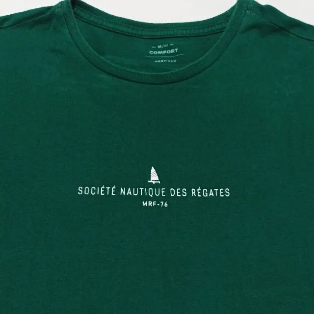 Camiseta Marfinno Verde M - Foto 3