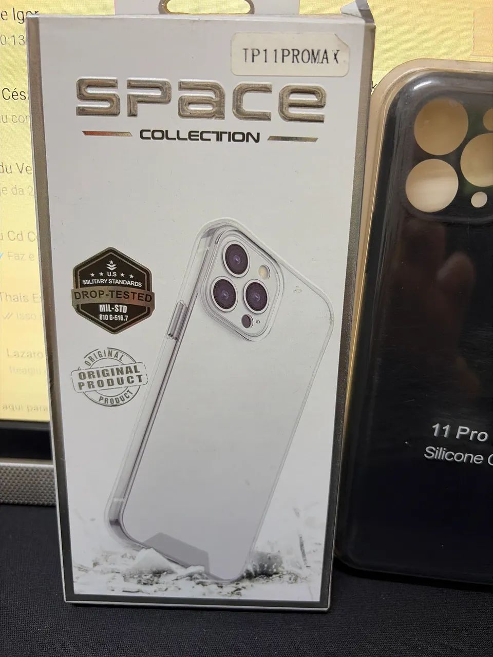 Capinha iPhone 11 pro max 3 unidades  - Foto 3