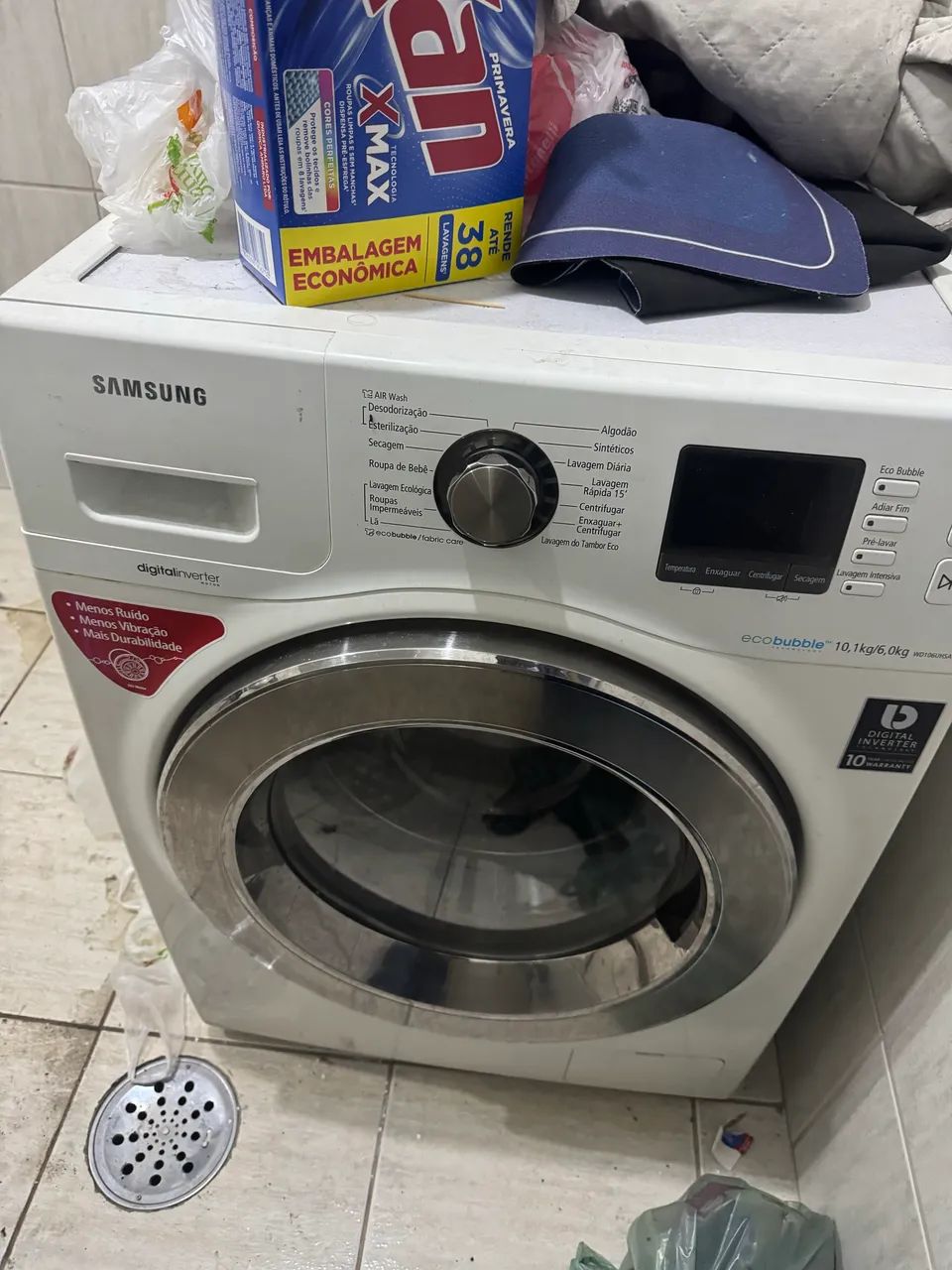 Lava e Seca Samsung EcoBubble