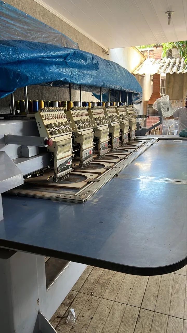 Maquina de bordado 6 cabeças  - Foto 4