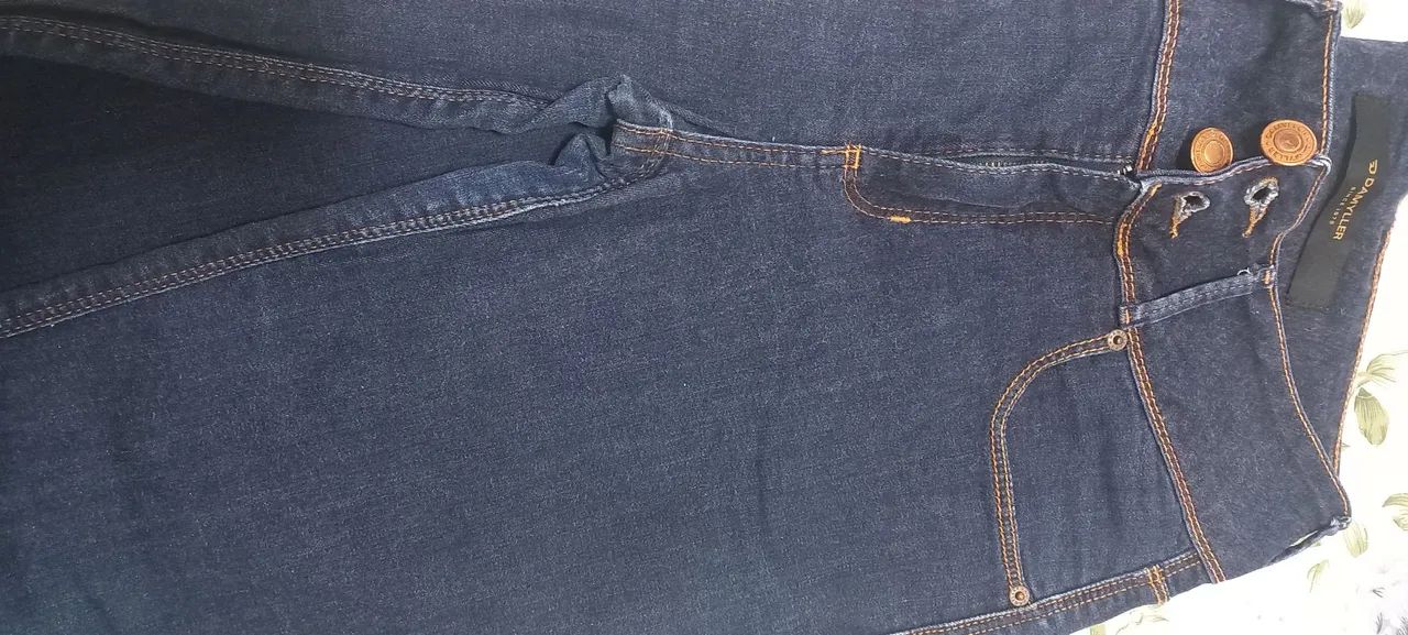 Calça Jeans Cigarrete Damyller Original - Foto 2