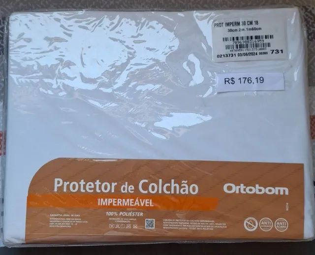 Protetor de colchão ORTOBOM R$ 100,00 - Foto 2