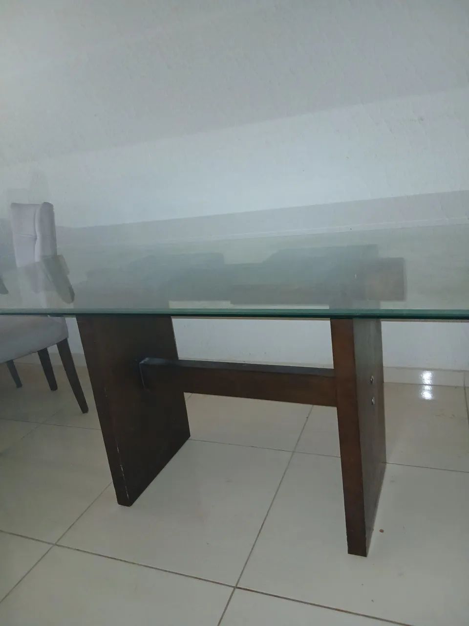 Mesa de jantar madeira  - Foto 2