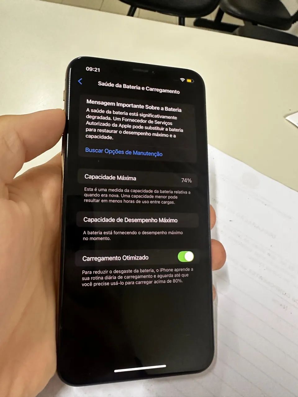 Iphone xs max dourado - Foto 3