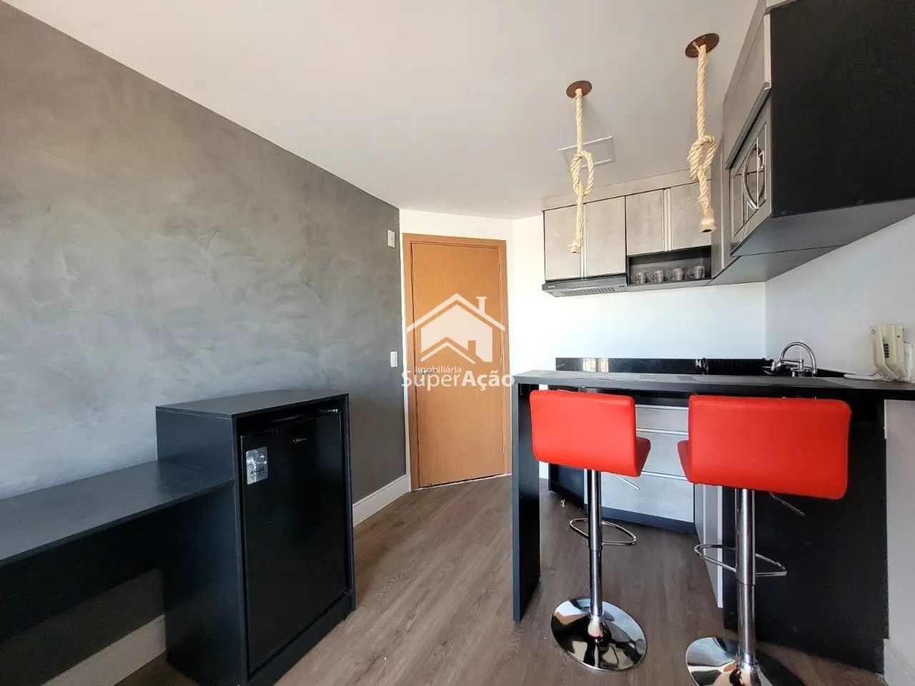 Studio Via Alameda 31 m² Mobiliado - Foto 4