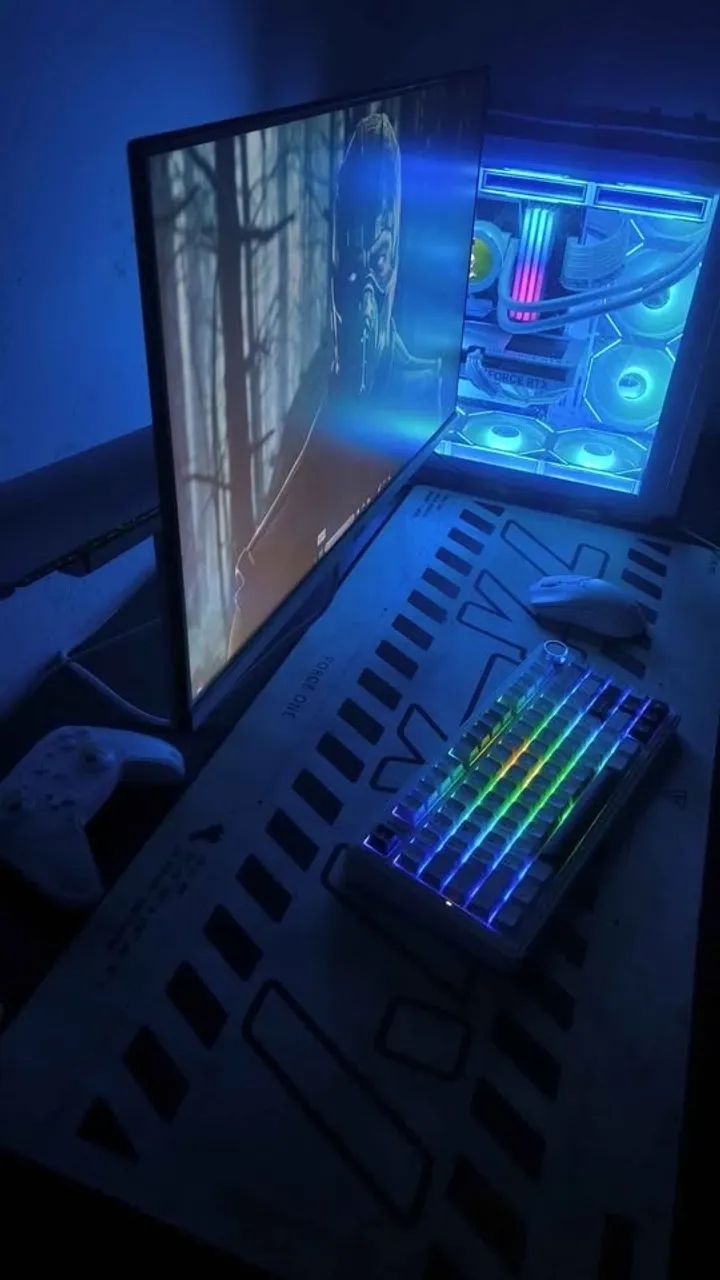 PC GAMER COMPLETO - FULL WHITE - Foto 3