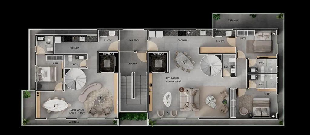Apartamento com 75 m², com 2 quartos no Aeroclube - Foto 5