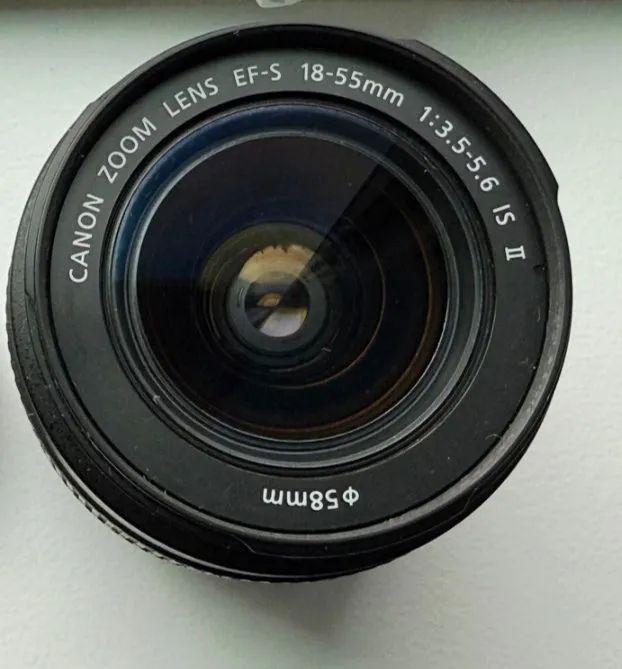 Lente canon 18:55