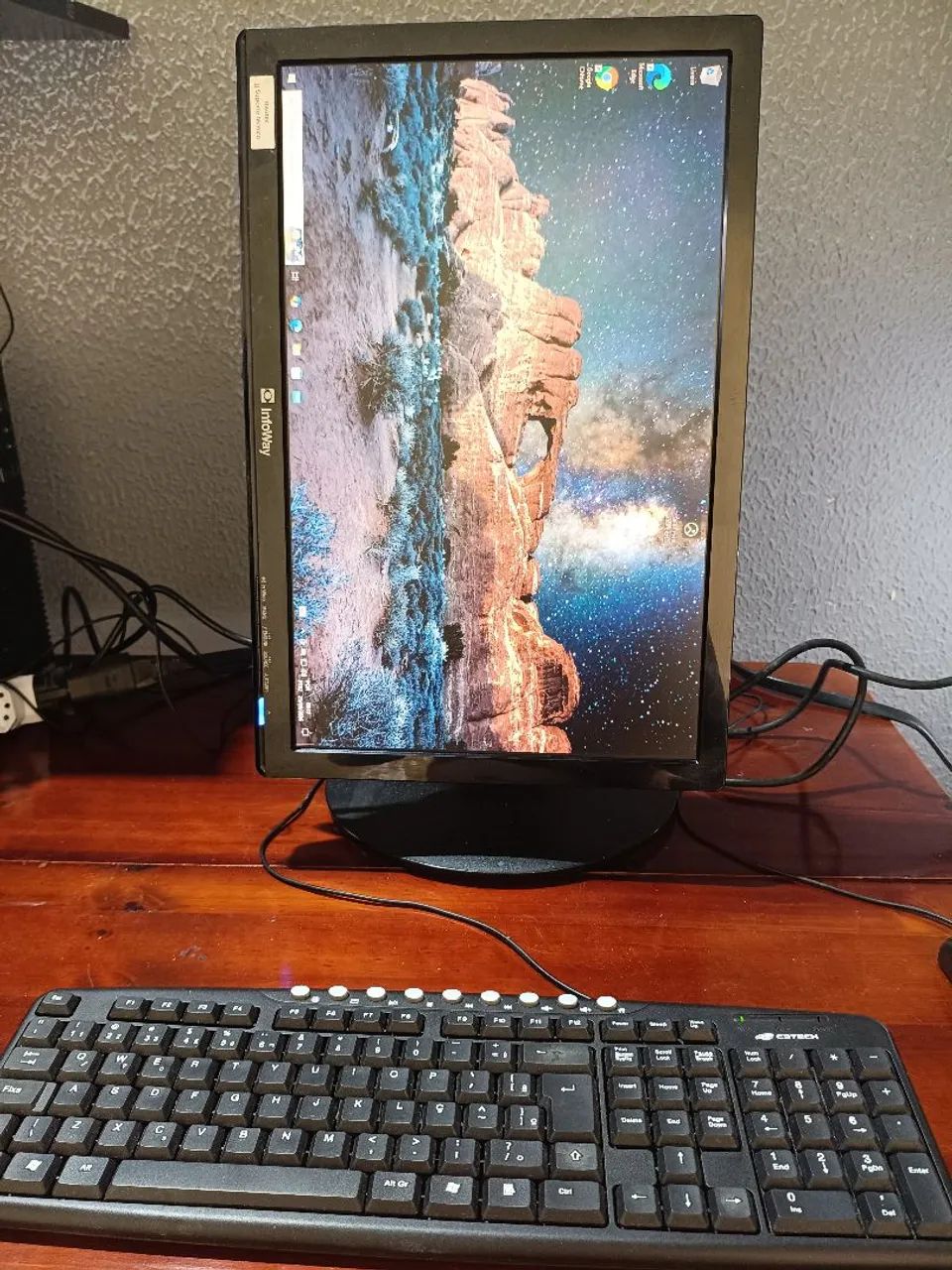 Monitor led itautec 18,5"  resolução HD - Foto 2