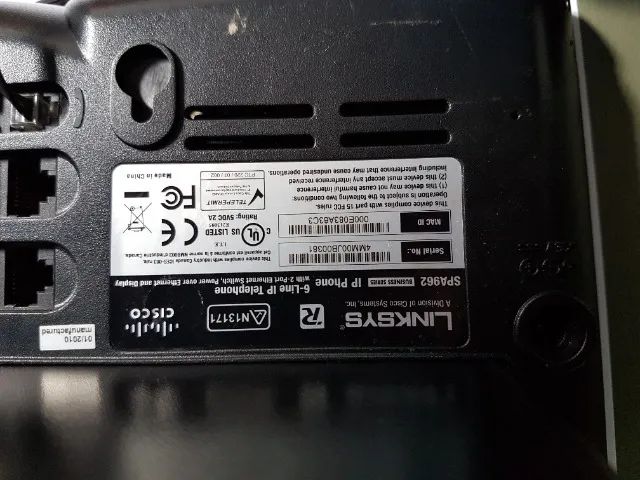 Telefone Ip Linksys Spa962 - Foto 6