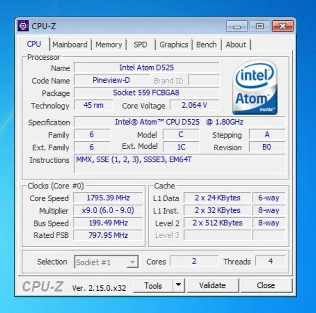 Placa Mãe PcWare ITX, com processador e memória! - Foto 3