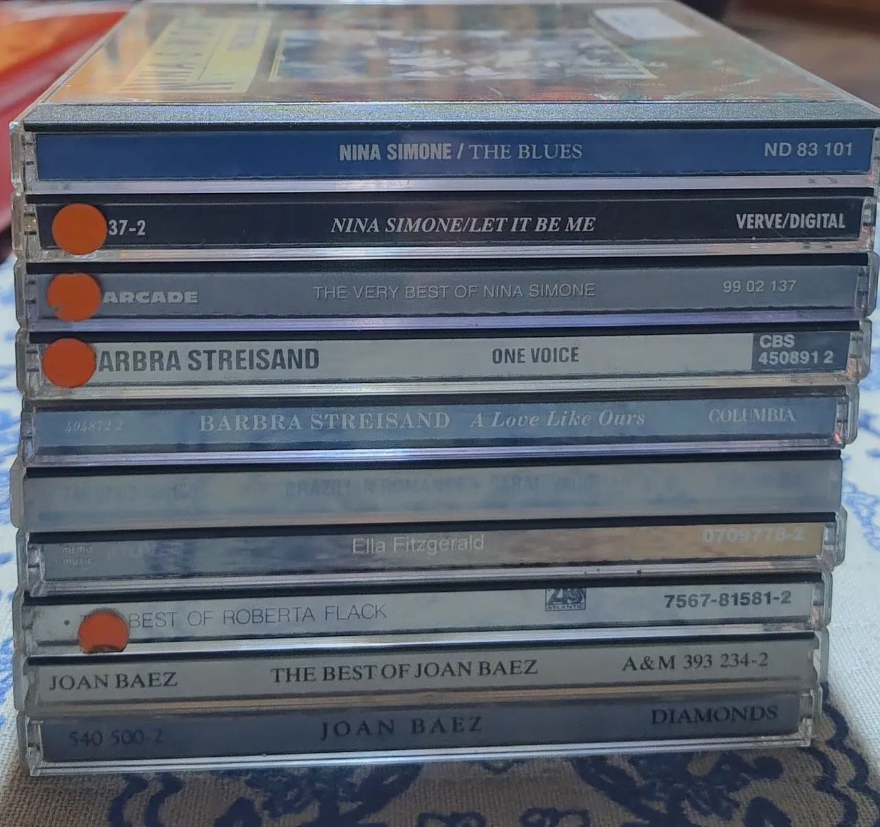 Nina Simone, Sarah Voughan, Roberta Flac, Joan Baez 10 CDS - Foto 2