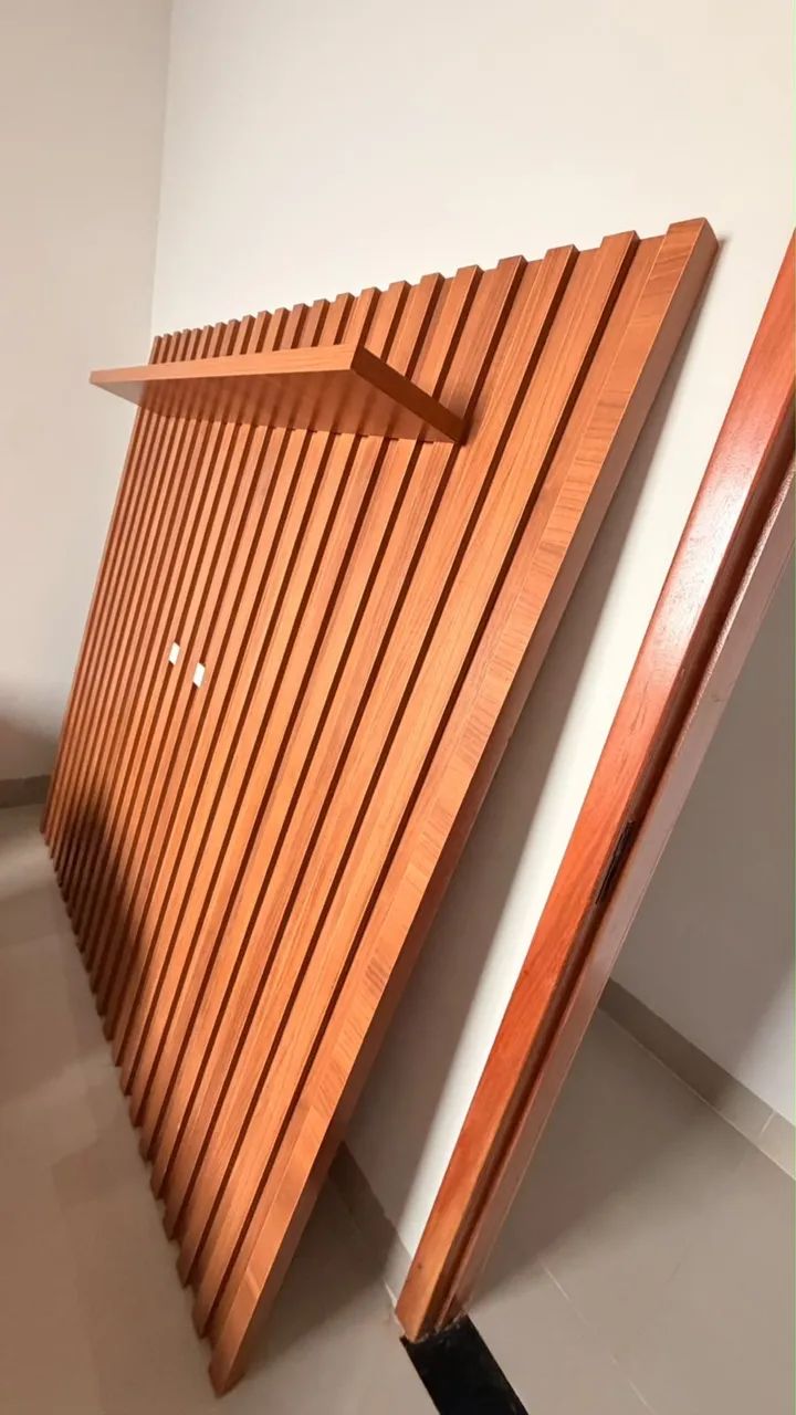 Painel ripado de madeira  - Foto 2