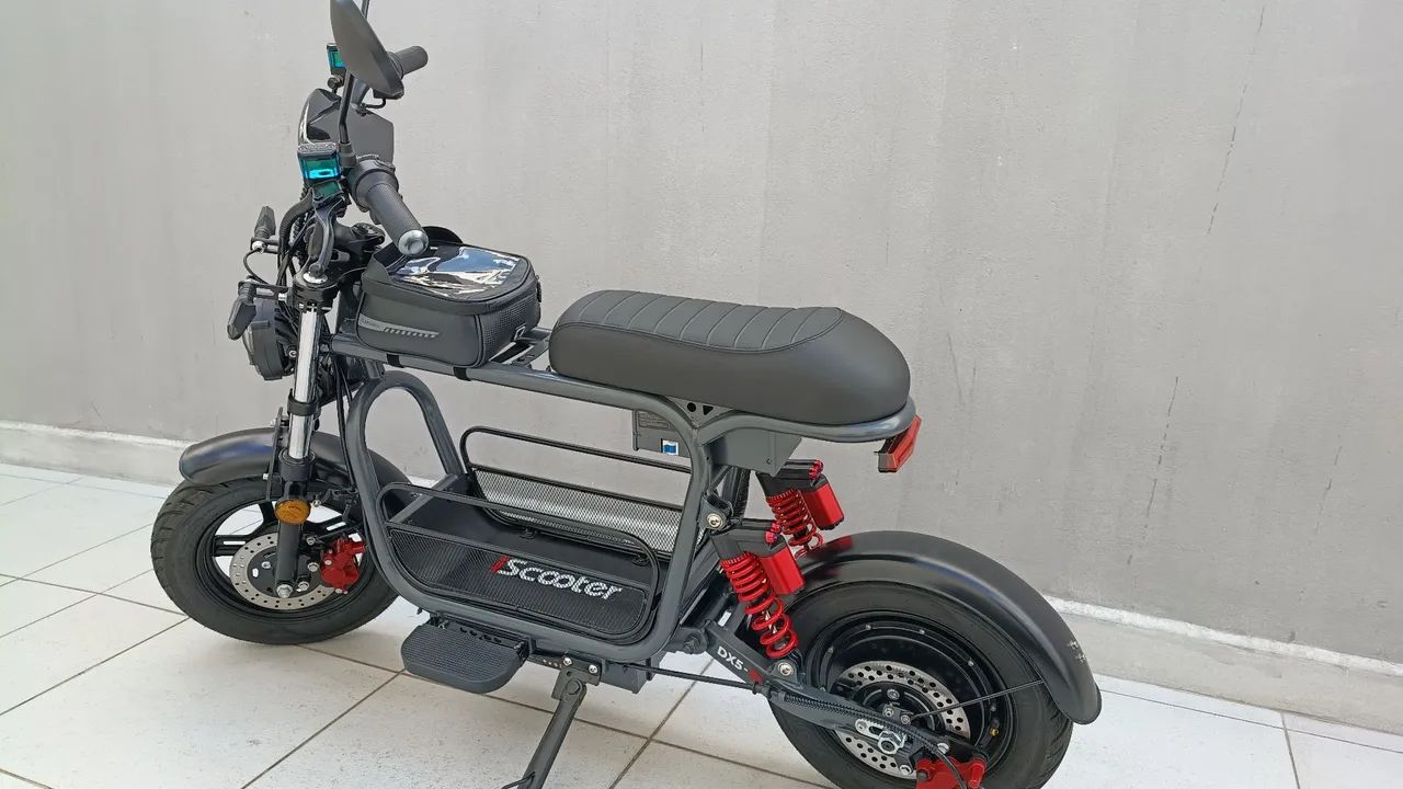 Scooter Elétrica iScooter DX5 estilo Monkey - Foto 5