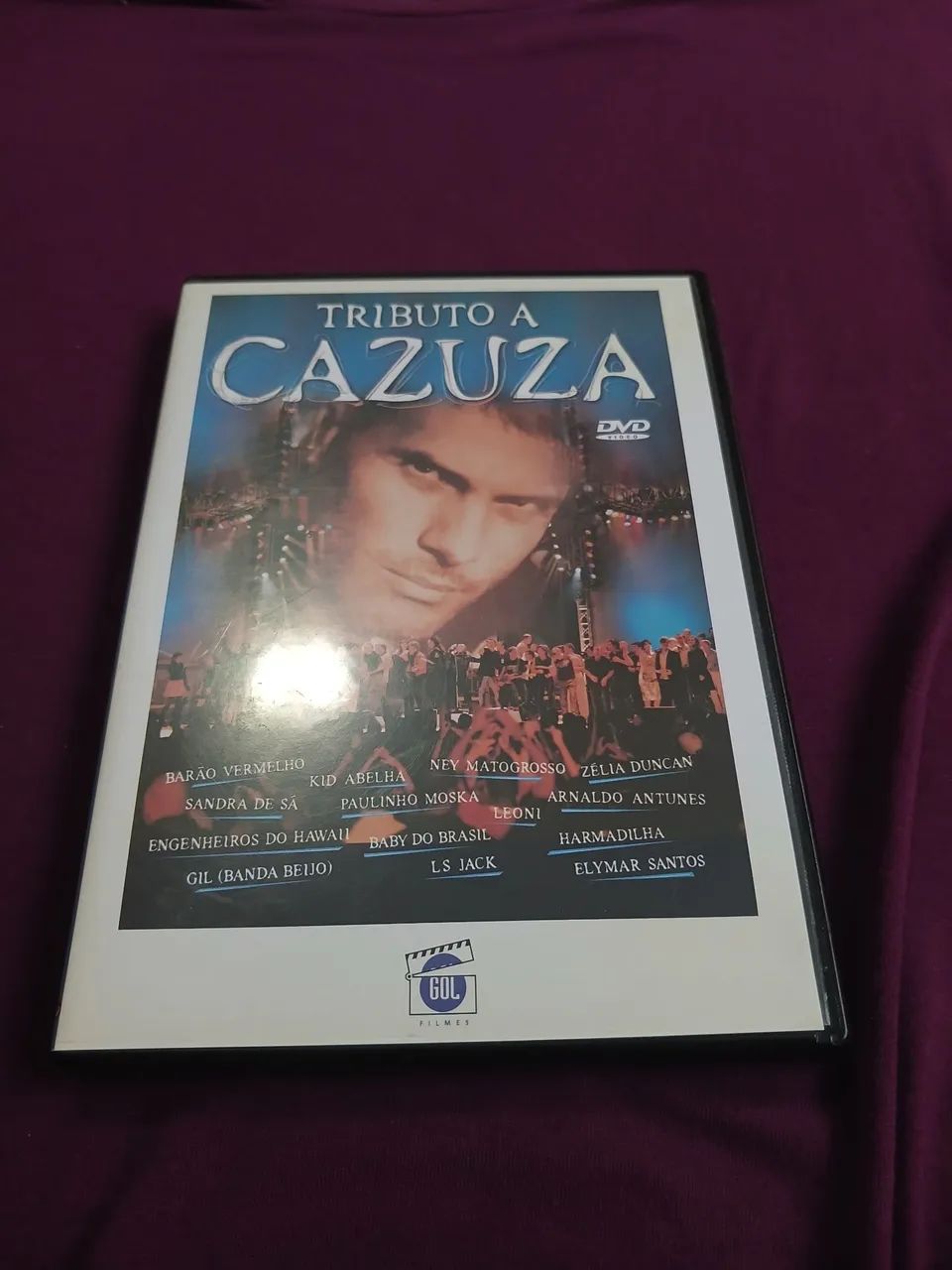 DVD Tributo a Cazuza - Vários Artistas (Barão Vermelho, Engenheiros, Ney)
