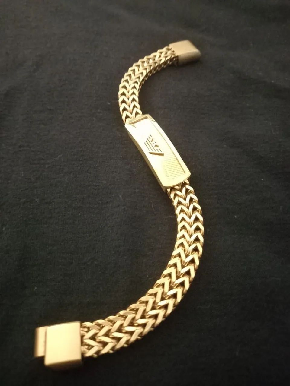 PULSEIRA VERSACE -BANHO OURO