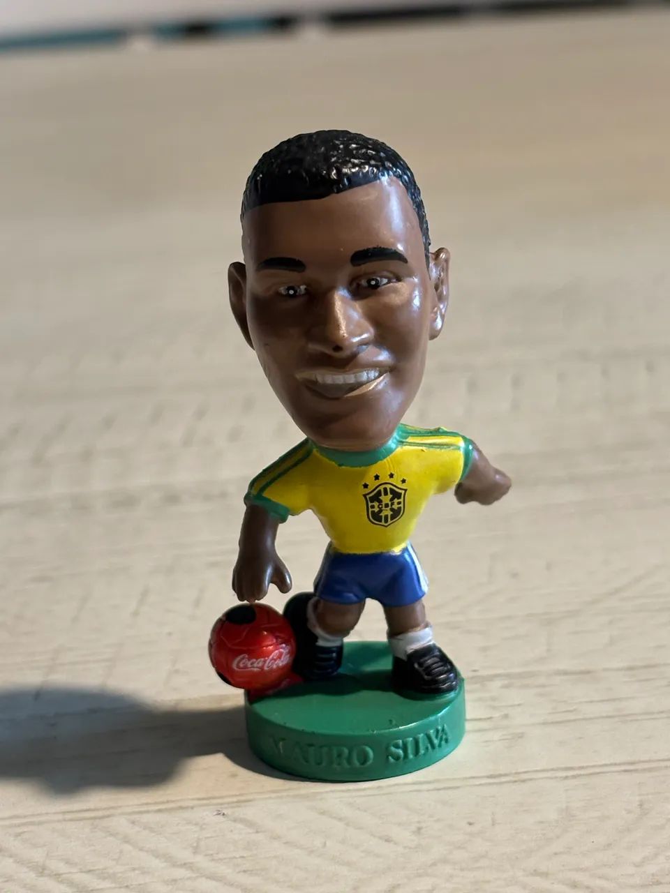 Coleção Mini Craques da Coca Cola para Copa de 1998 - 4 bonecos - Foto 4