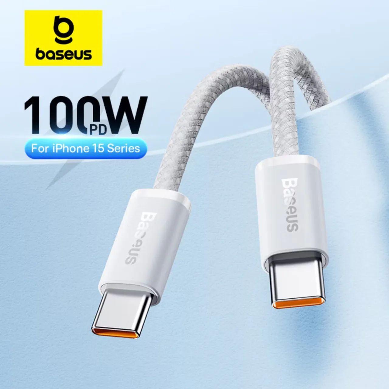 Cabo baseus tipo c 100w - Foto 2