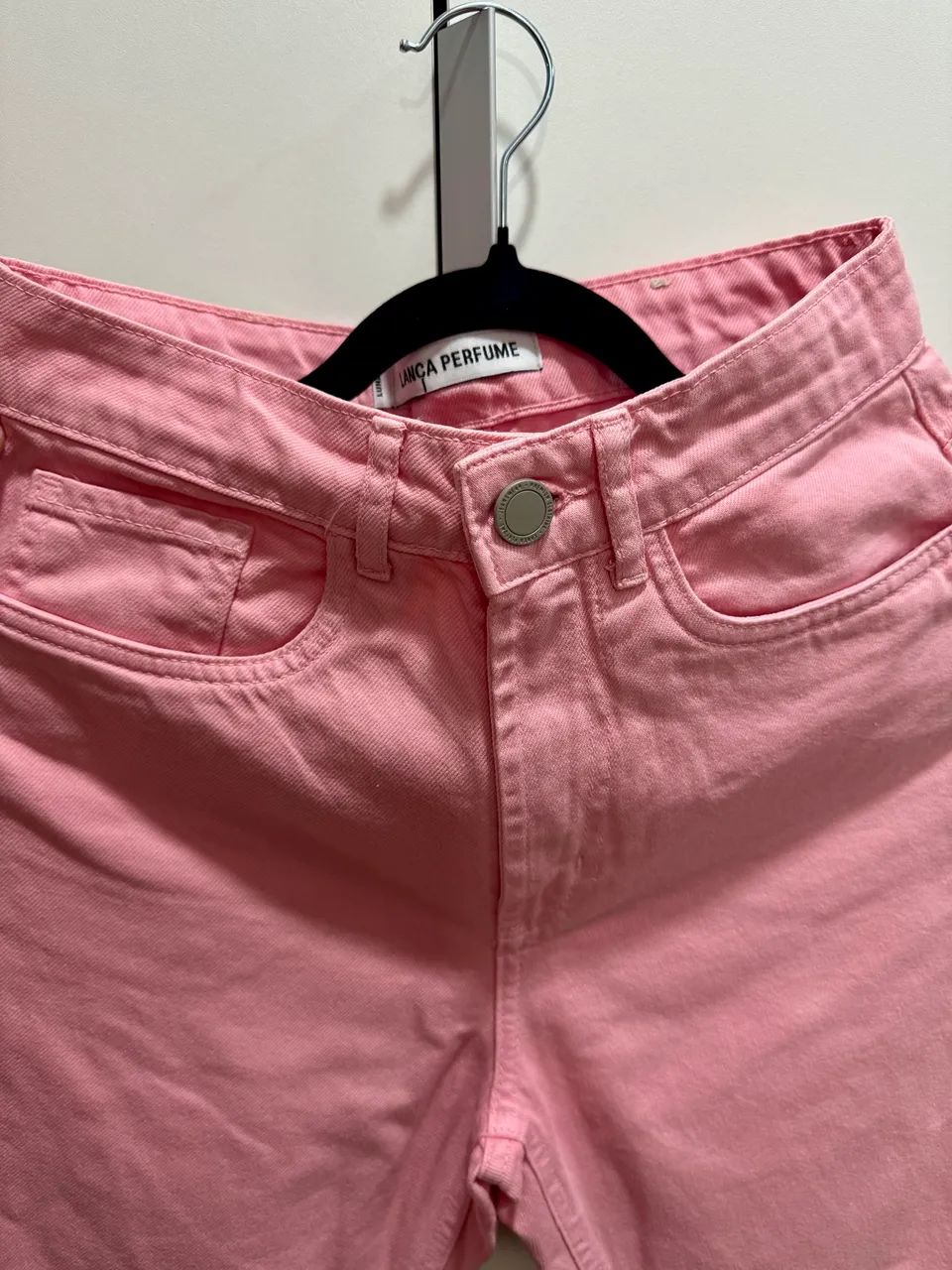 Calça Lança Perfume Rosa - P - Nova  - Foto 2