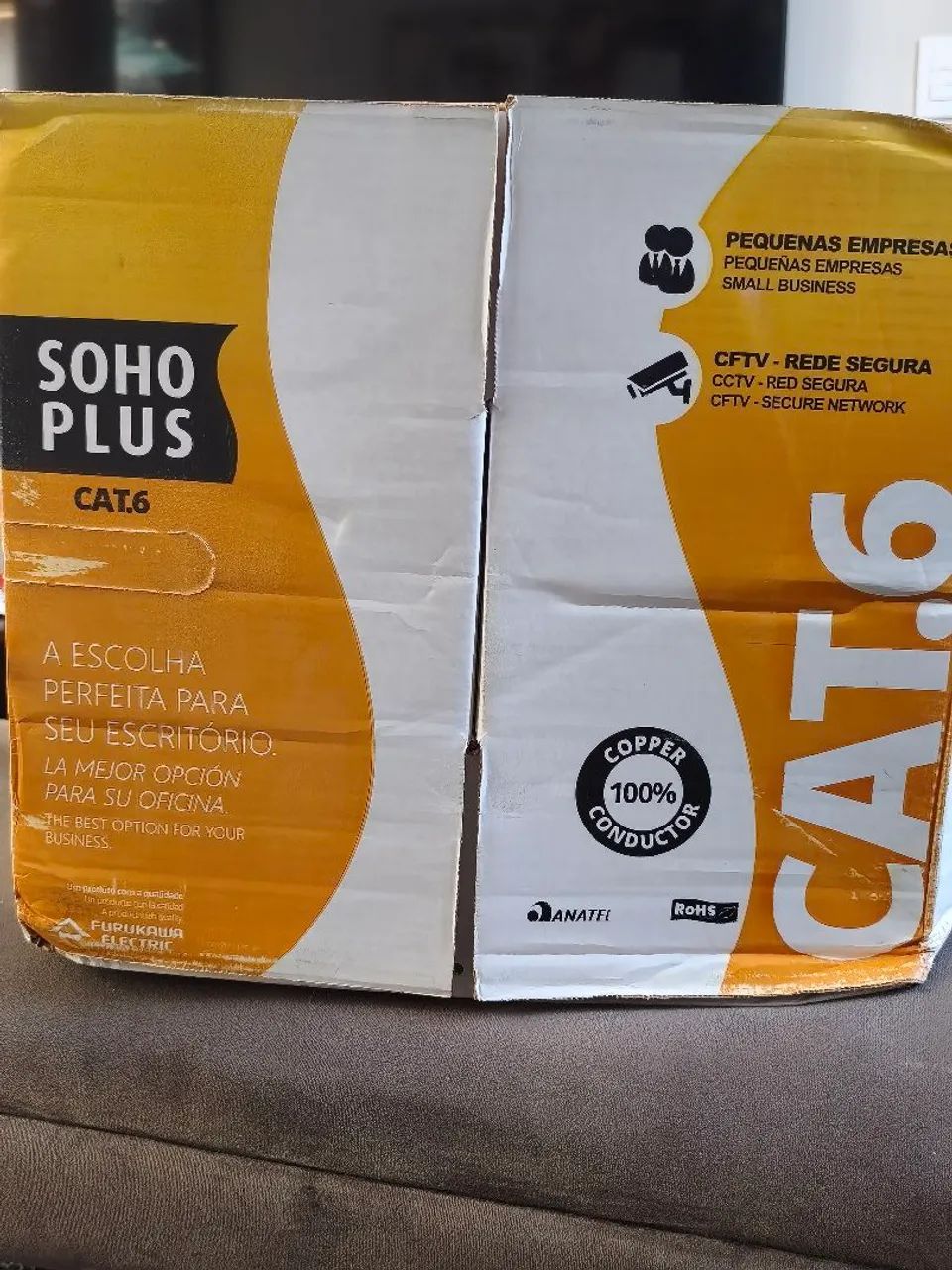 Cabo de rede Soho Plus CAT 6 Furukawa  - Foto 2