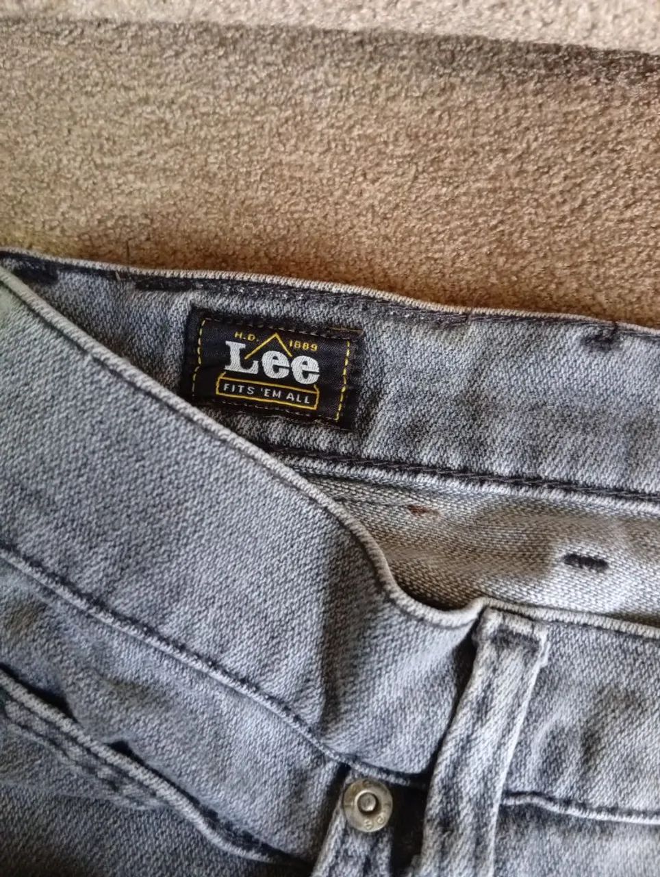 Calça Lee masculina plus size 54 - Foto 2