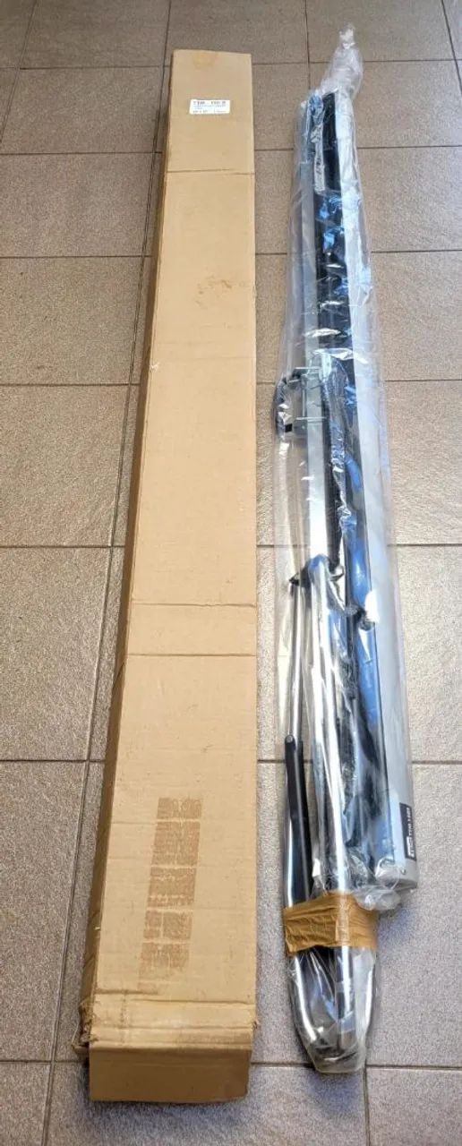 Tela de projeção com tripé 1,60 mts - Foto 4