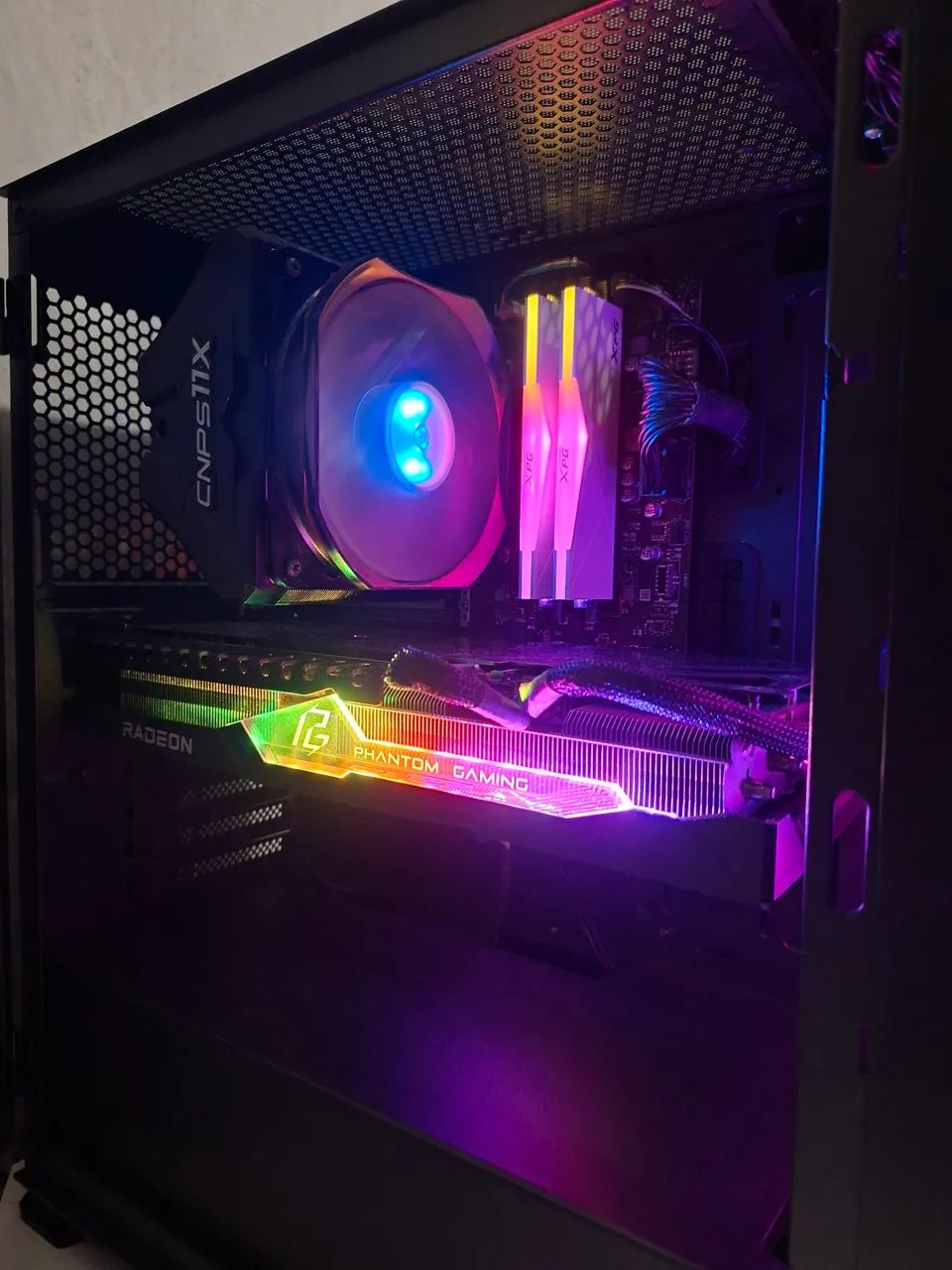 Placa de vídeo RX 7700 XT AMD Radeon - Foto 5