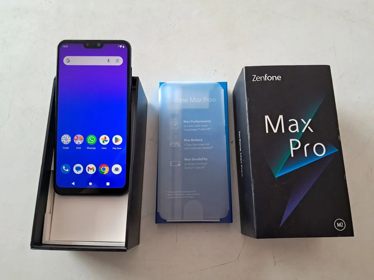 Asus zenfone max pro m2  - Foto 2