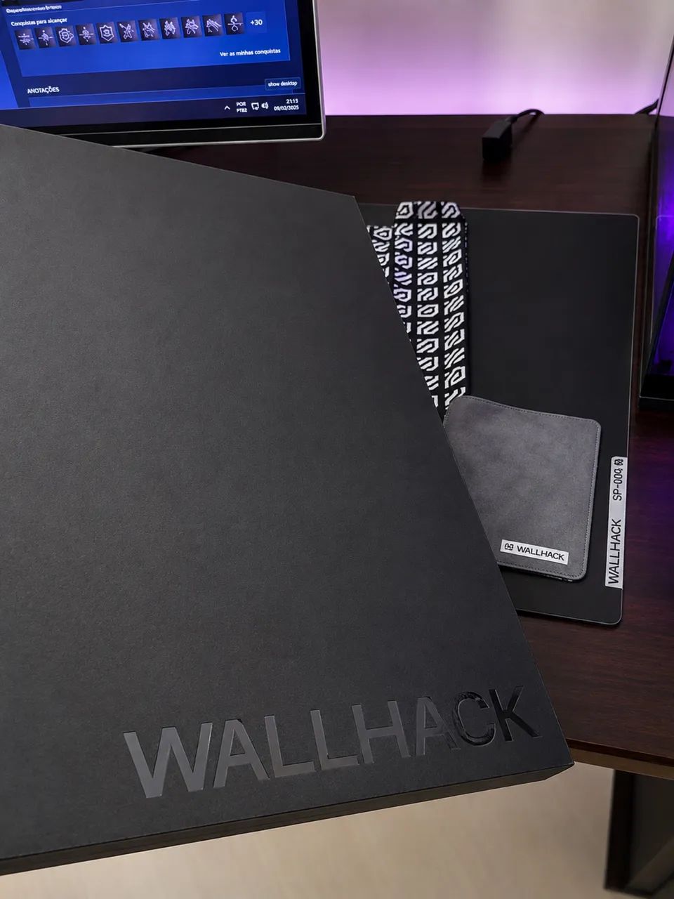 Mousepad de Vidro - Wallhack SP-004 + Sleeve - Foto 5