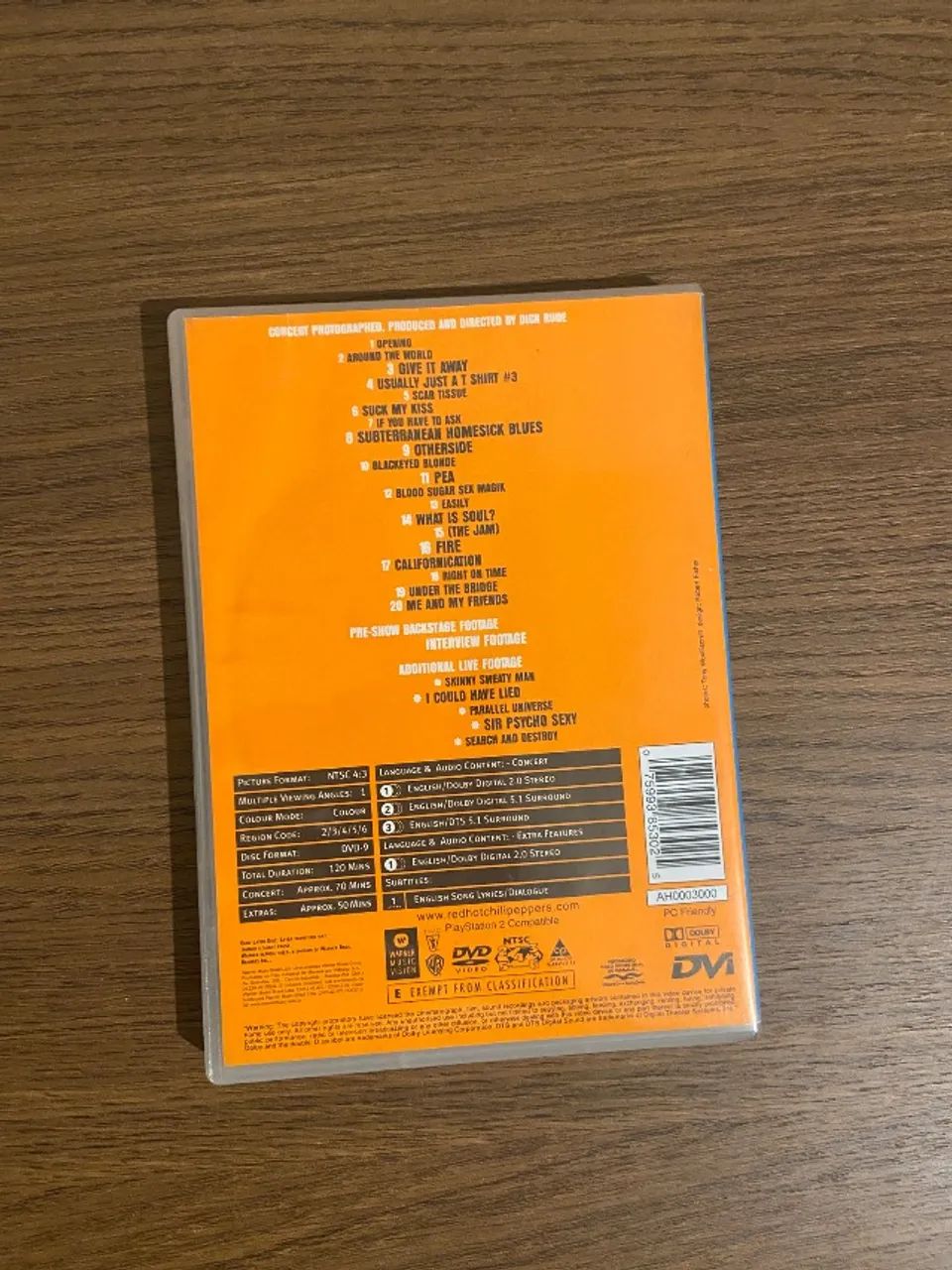 DVD red hot chili peppers Off The Map - Foto 3