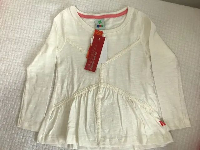 Conjunto de bata e legging PUC - com etiqueta! - tamanho 4 - Foto 2