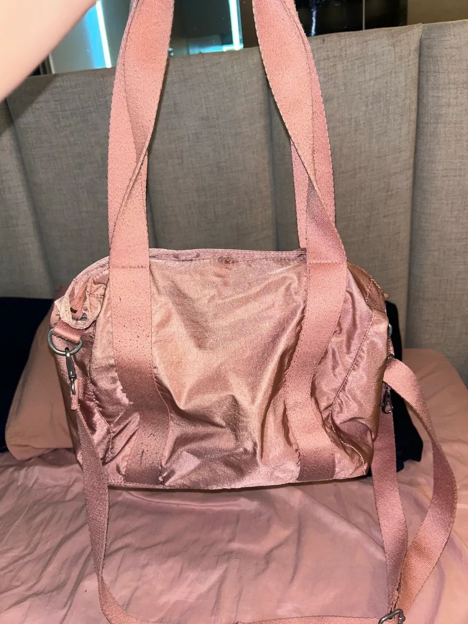Bolsa kipling rosa original  - Foto 2