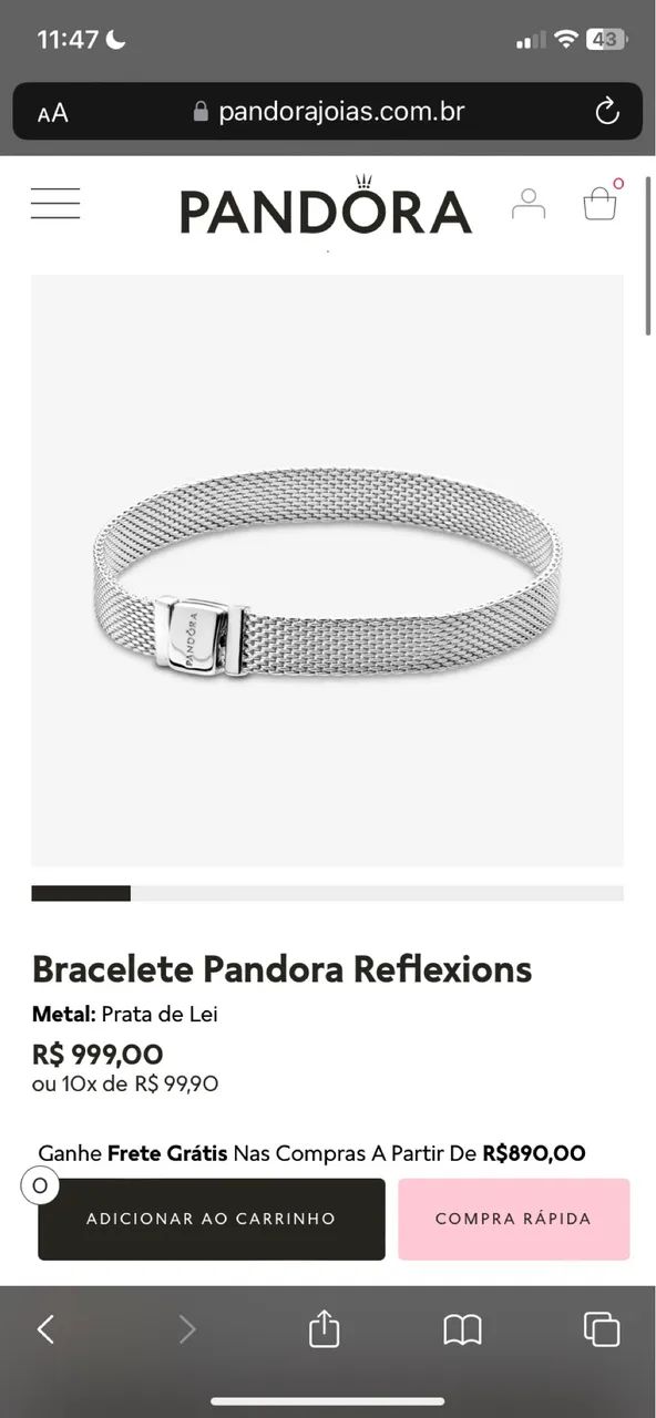 Bracelete Pandora Reflexions - Foto 5