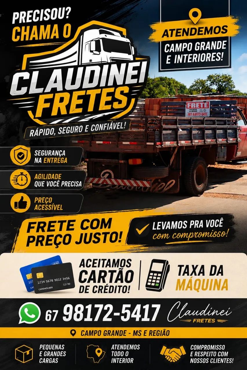 Frete/Mudança