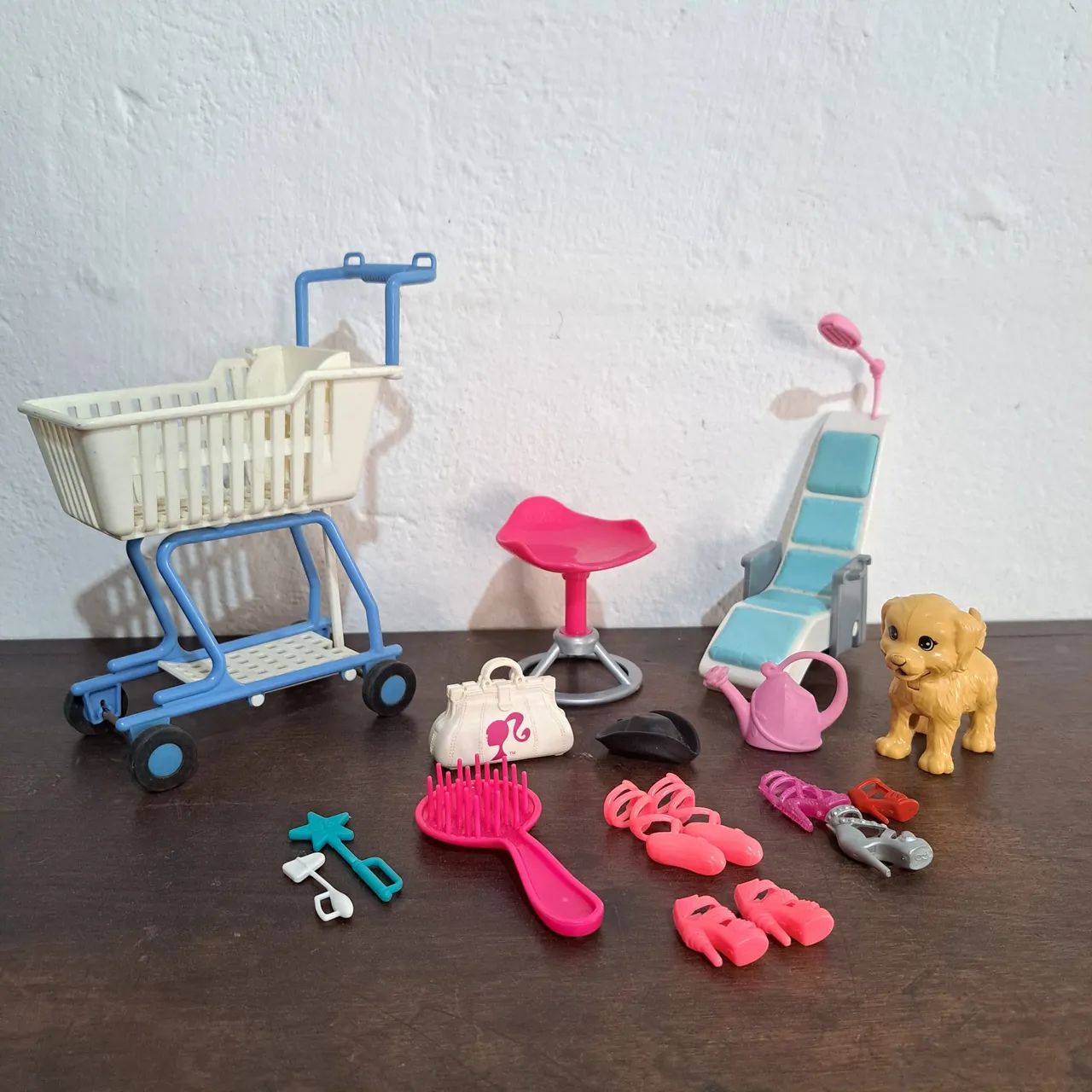 Barbie - Lote de Móveis e Acessórios Mattel