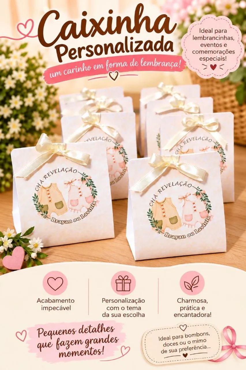 Caixinhas personalizadas