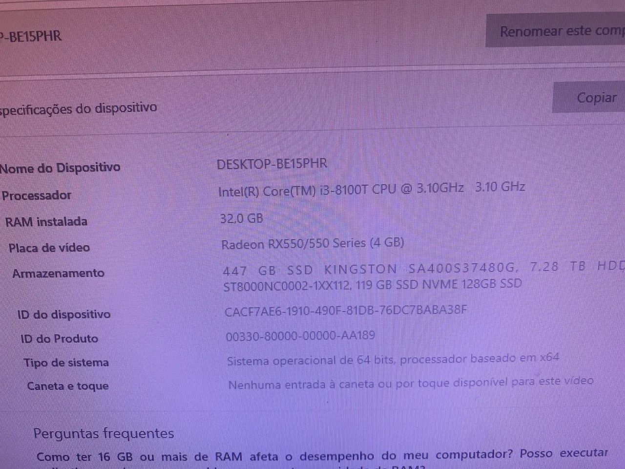 Vendo placa mae DDR4 com processador - Foto 3