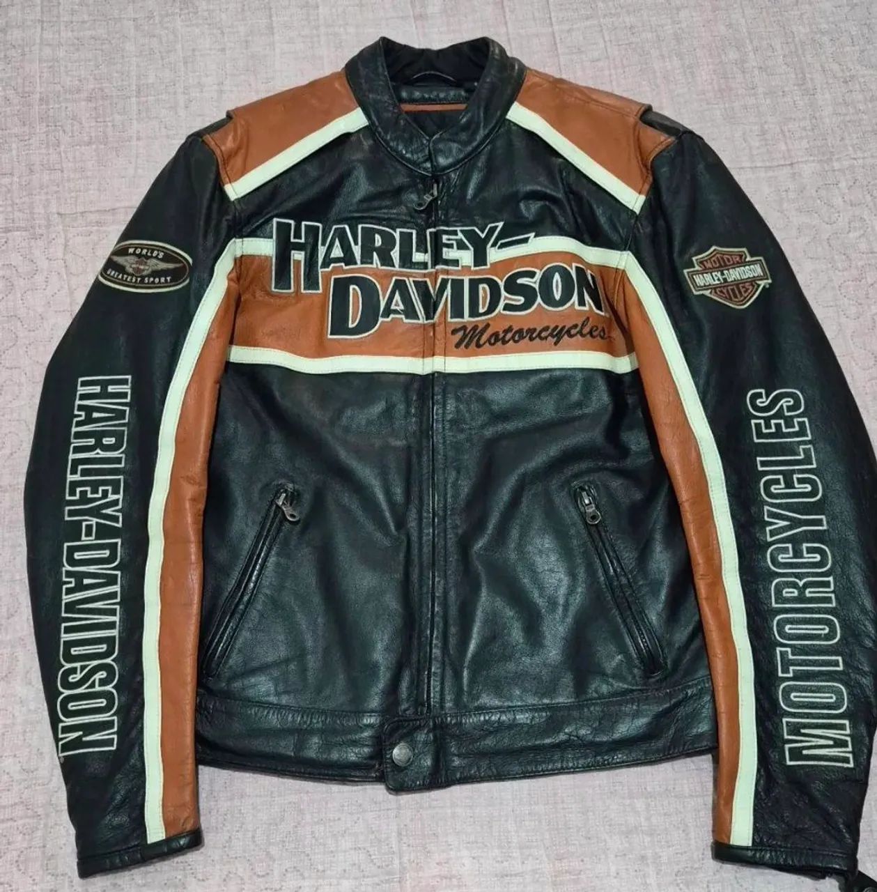Jaqueta Harley Davidson Original Classic Cruiser  M - Foto 2
