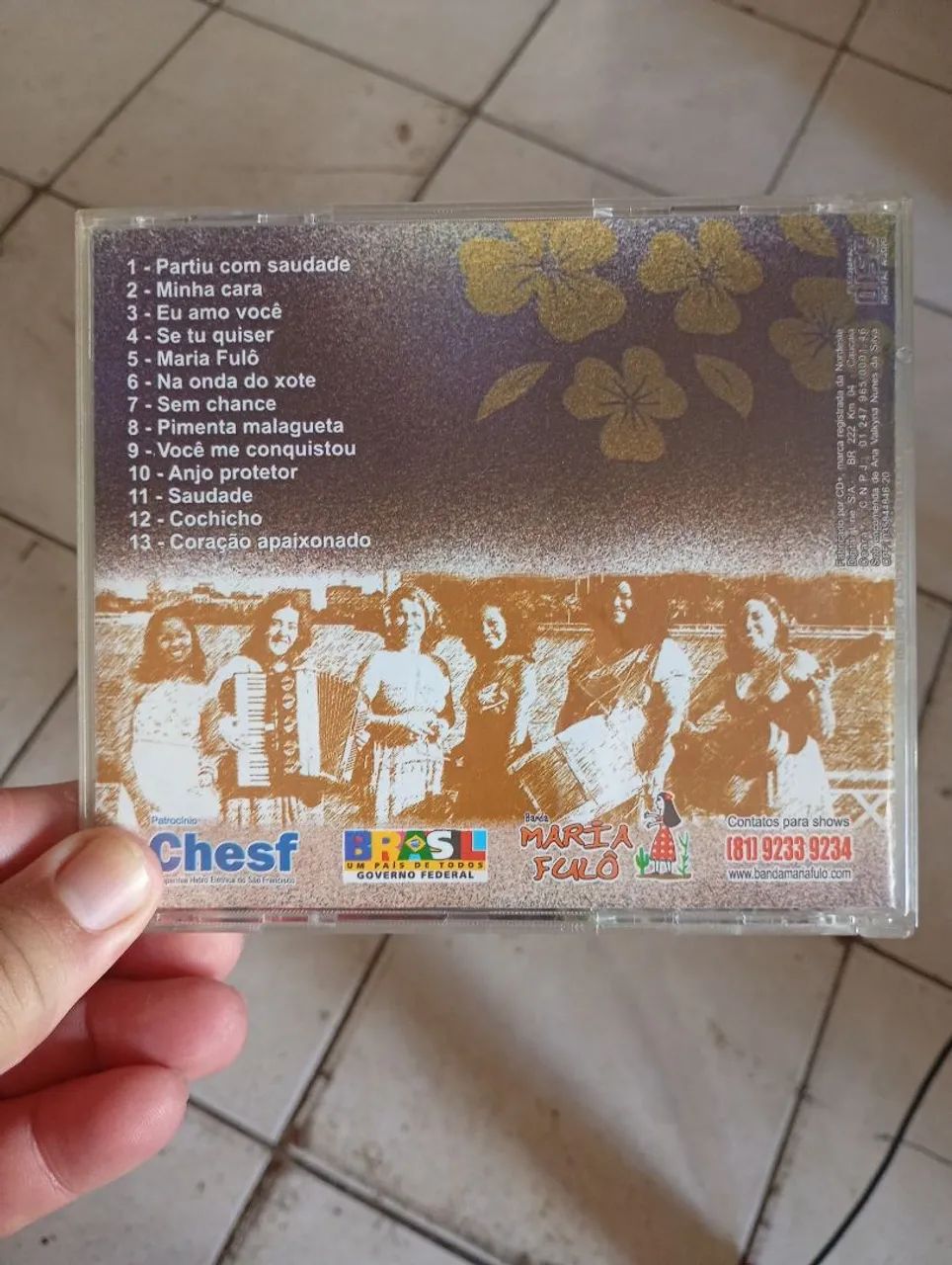 Cd Forró Grupo Maria Fulô - Foto 2