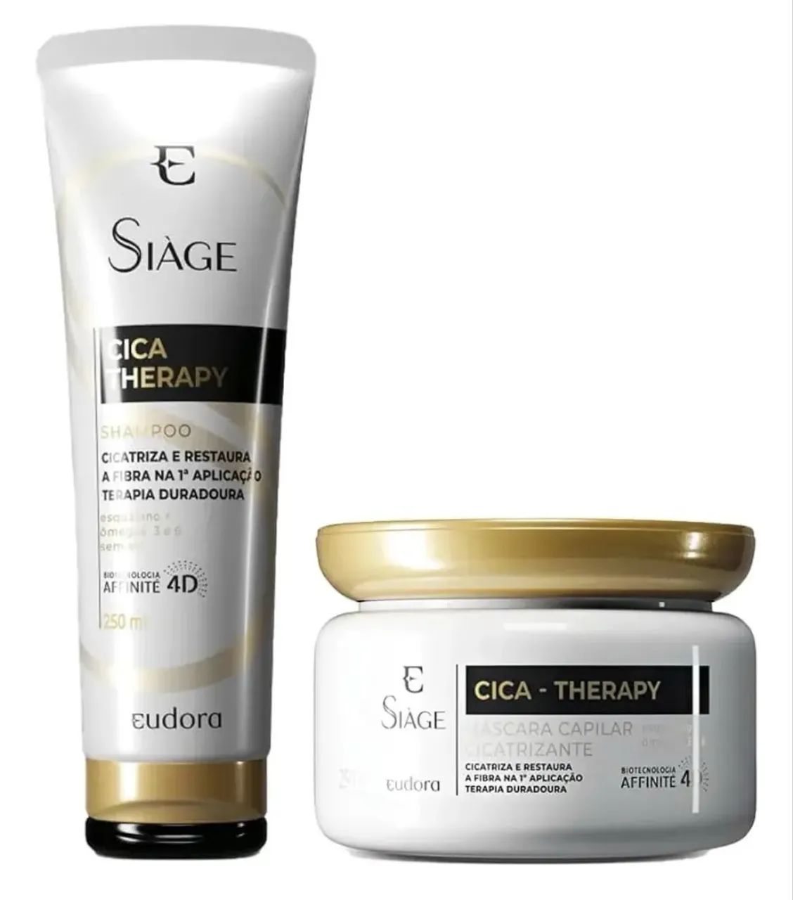 Shampoo e máscara de hidratação- Eudora