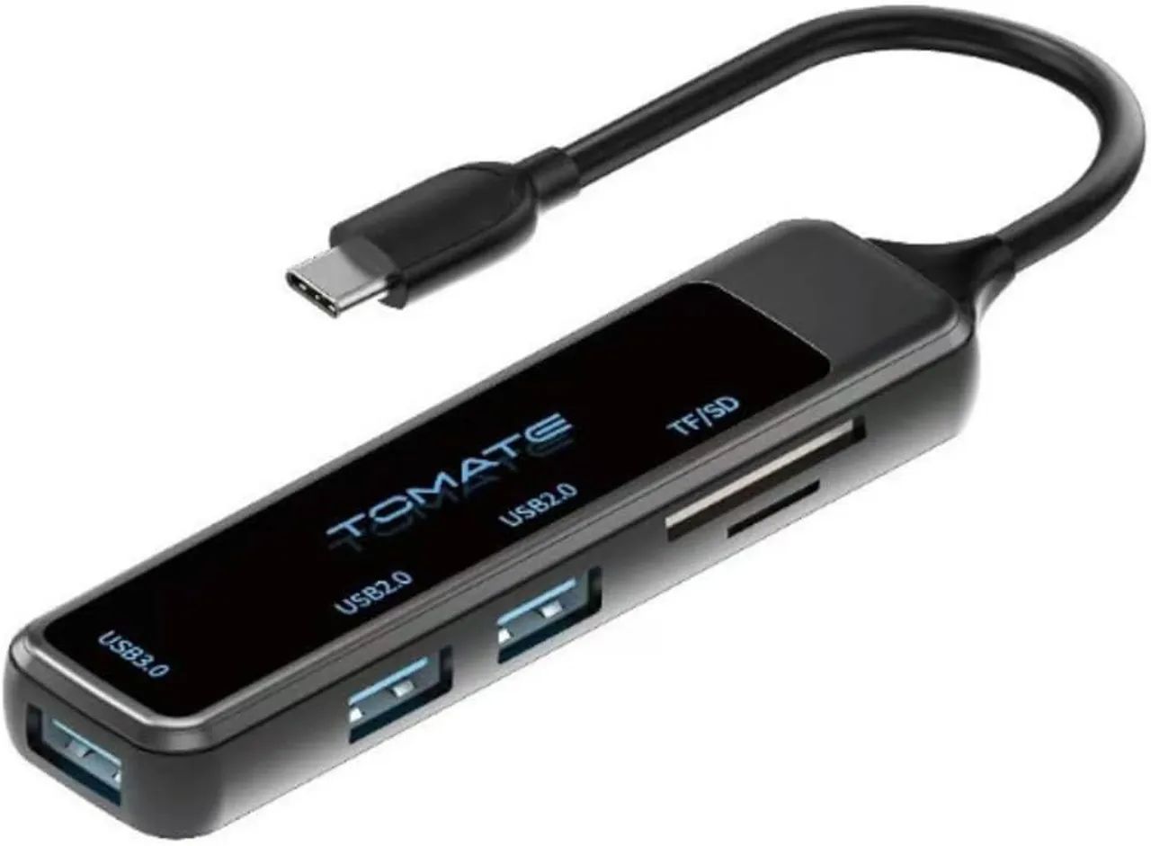 Hub USB C 4 Em 1 Tipo C Hub With 3 USB Ports